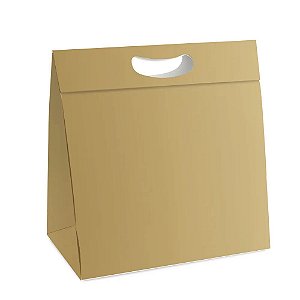 Caixa New Plus G 28,5x10x38,5cm Glam Gold - 10 Un