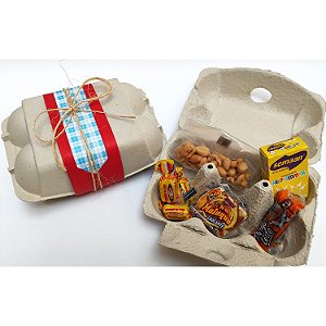 Caixa de Ovos Junina com Doces - 2 Un