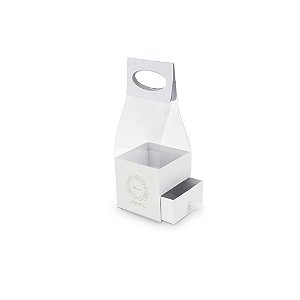 Caixa Flor França Branca - 1 Un