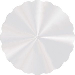 Folha Poli Redondo Incolor 38cm - 50 Un
