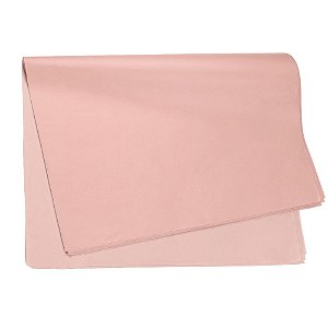Papel Seda Liso Rose Gold 49x69cm - 50 Un