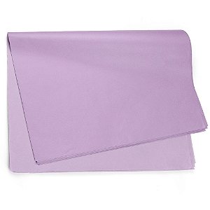 Papel Seda Liso Lilás 49x69cm - 50 Un