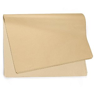 Papel Seda Liso Kraft 49x69cm - 50 Un