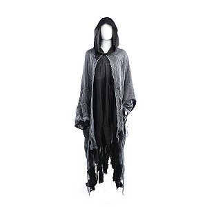 Capa Adulto Noite de Halloween Preto 1,13 Metros - 1 Un