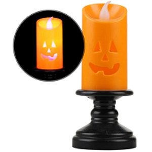 Vela de Led Happy Halloween Sortido 13cm - 1 Un