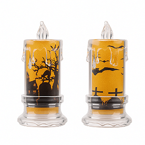 Vela de Led Noite Halloween 9,8cm - 1 Un