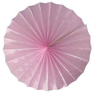 Enfeite de Papel Fiorata 30cm Rosa Claro - 1 Un