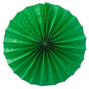 Enfeite de Papel Fiorata 30cm Verde Bandeira - 1 Un
