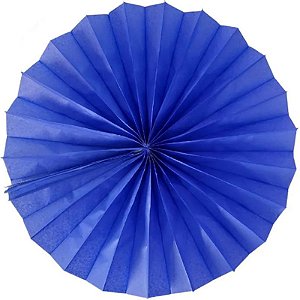 Enfeite de Papel Fiorata 40cm Azulão - 1 Un