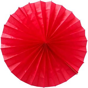 Enfeite de Papel Fiorata 40cm Vermelho - 1 Un