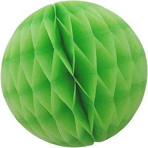 Enfeite de Papel Globo 48cm Verde Claro - 1 Un