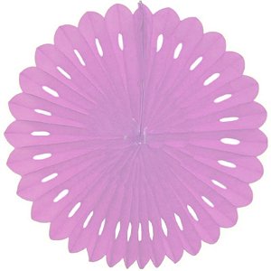 Enfeite de Papel Margarida Fiorata 63cm Rosa Claro - 1 Un