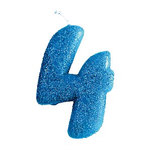 Vela N°4 Fun Azul