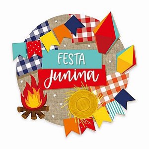 Painel 4 Lâminas Festa De Arraia 101x102cm - 1 Un