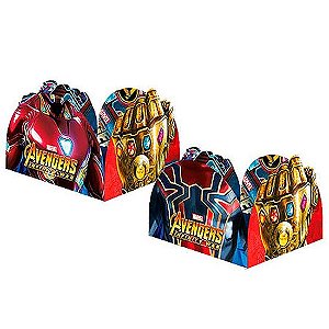 Festa Os Vingadores - Porta-forminha Os Vingadores 3 - 50 Un