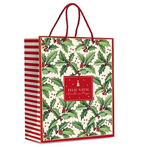 Sacola Premium Little Tree M 26x31x10cm - 10 Un