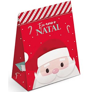 Saco de Papel Para Presente G 35x26,5x11,5cm Nicolau - 10 Un
