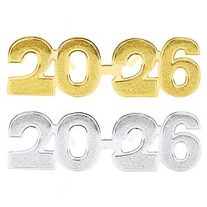 Óculos 2026 Ouro e Prata Sortido - 1 Un