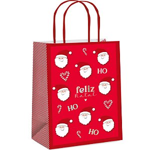 Sacola de Papel Joyful G 32x26,5x13cm - 10 Un