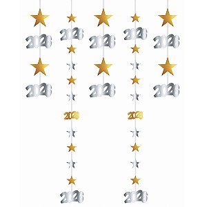 Kit Cortina Cartonada Réveillon 2026 - 5 Un