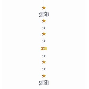 Móbile Artesanal Réveillon 2026 1,5 Metros - 1 Un