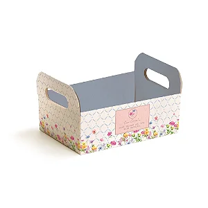 Caixote de Papel Cartão Florens P 16x10,5x4,5cm - 10 Un
