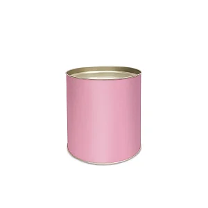 Lata Para Doces Color Rosa 10x13cm - 12 Un