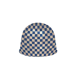 Folha Chumbo Quadriculado 43,5x58,5cm Azul - 50 Un
