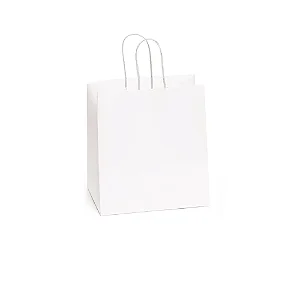 Sacola de Papel Para 1 Meio Ovo 350g 27,5x22x16cm Branco - 10 Un