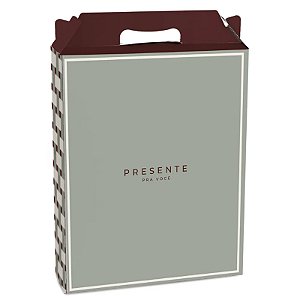Kit Caixa Maleta Retangular Vertical Land M 18x7,5x21cm - 10 Un