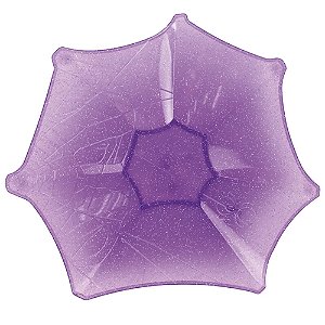 Bandeja Plástica Formato Teia de Aranha 30cm - 1 Un