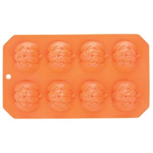 Forma de Silicone Para Gelo Abóboras 20x12cm - 1 Un