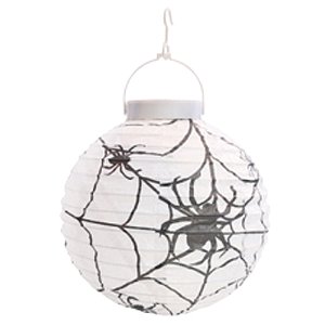 Lanterna Iluminada Teia de Aranha 20cm - 1 Un