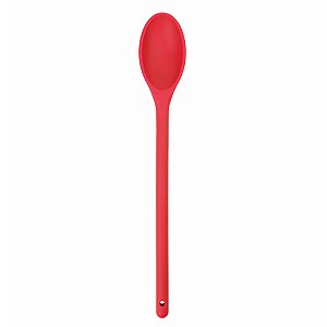 Colher de Silicone Funda 38x6x2,5cm Vermelha - 1 Un - Cromus Allonsy