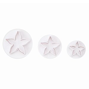 Cortador e Marcador Ejetor Plástico Calix - Jogo com 3 Un - Cromus Allonsy