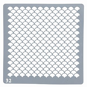 Estencil Para Bolo e Biscoito Text-St15-35 15x15cm - 1 Un - Cromus Allonsy