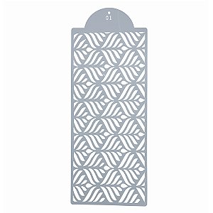 Estencil Para Bolo Floral-St39-01 15x39cm - 1 Un - Cromus Allonsy