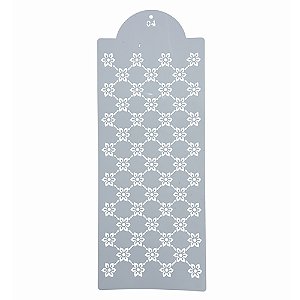 Estencil Para Bolo Floral-St39-04 15x39cm - 1 Un - Cromus Allonsy