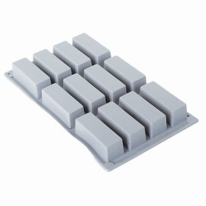 Forma de Silicone Monoporção Mini Cakes 30x17,5x3cm - 1 Un - Cromus Allonsy