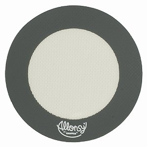 Tapete de Silicone Redondo com Fibra de Vidro 15x15x0,07cm - 1 Un - Cromus Allonsy