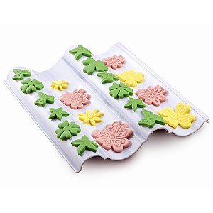 Suporte Para Secagem Flores e Folhas Calha 22,5x18,5x2,8cm Branco - 1 Un - Cromus Allonsy