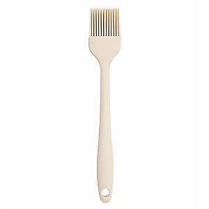 Pincel Culinário Silicone 20,5x3,4x1cm Color Bege - 1 Un - Cromus Allonsy