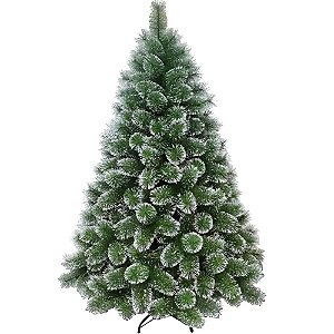 Árvore de Natal 1,50 Metros Pé de Ferro Nevada com 150 Galhos