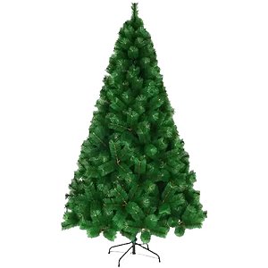 Árvore de Natal 3,00 Metros Pé de Ferro Lisa com 640 Galhos