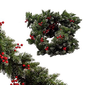 Festão Ramificado Aramado 2,70 Metros com 200 Galhos de 6cm