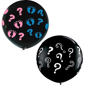 Bexigão Balão de Latex Chá Revelação 24" 60cm