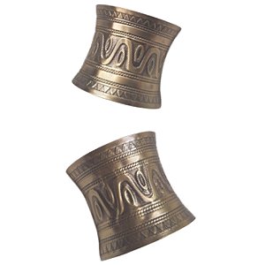 Bracelete em Metal Luxo Modelos Sortidos