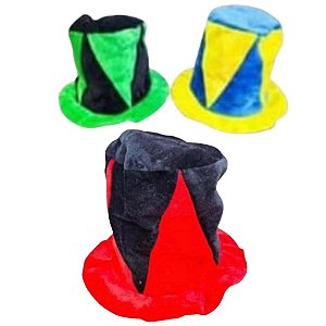 Cartola Alta 2 Cores em Tecido