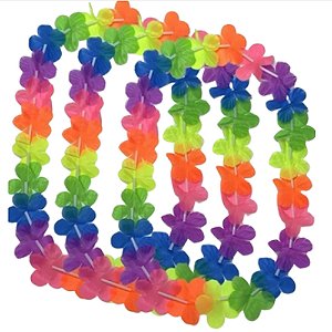Colar Havaiano Neon Sortido