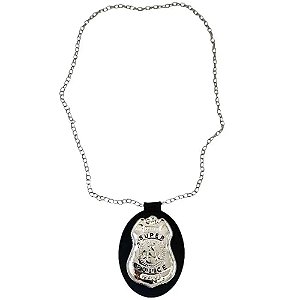 Distintivo Police Luxo